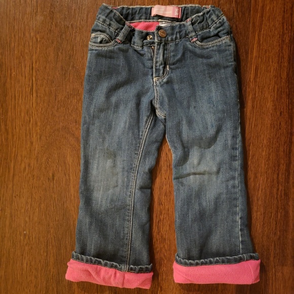 old navy fleece lined pants